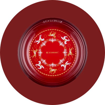 Le Creuset Carousel Manila Round Plate